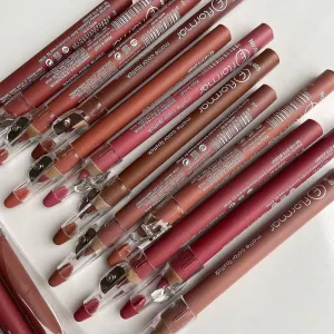 12pcs Flormar Jumbo Lip Liner Pencils Waterproof & Long-lasting
