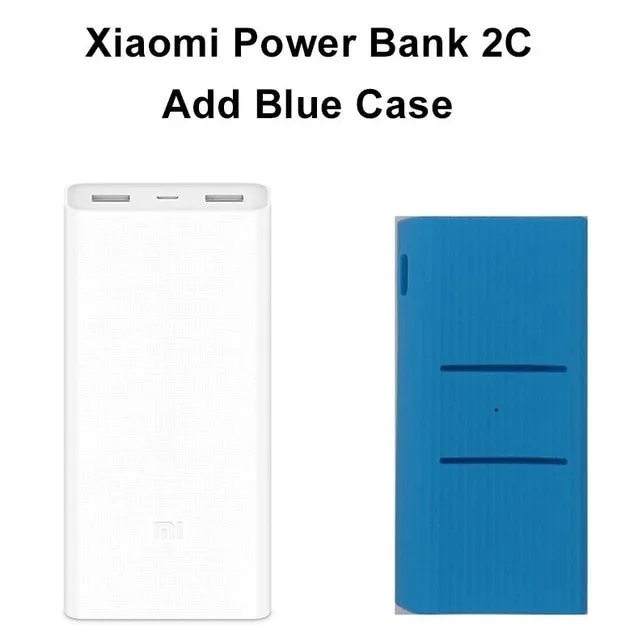 2019 NEW Xiaomi mi Power Bank 20000mAh 3 USB-C 45W Three Ports Output PD Quick Charger Powerbank Xiaomi 2C External Battery Pack
