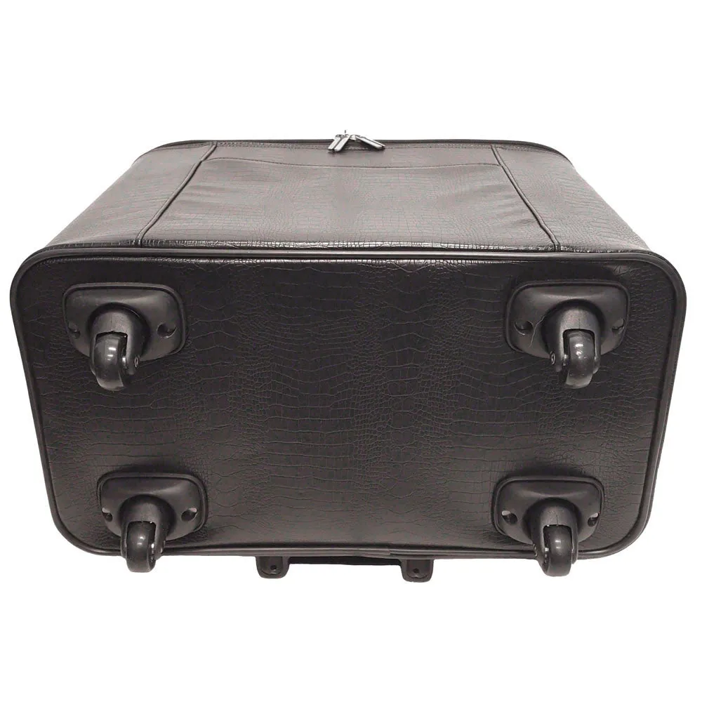 20in Wheeled Sewing Machine Hard Case - Black
