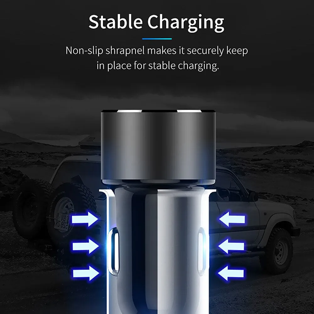 3.1A Dual USB Car Charger with LED Display