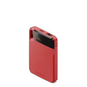 5,000 mAh Power Bank - Red