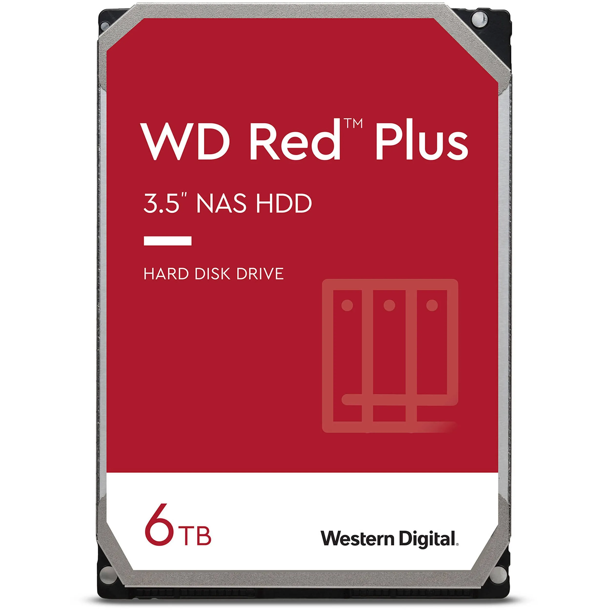 6Tb Red Plus 256Mb Cmr 3.5In