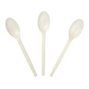 7" Plant Starch Spoons, Case of 1,000