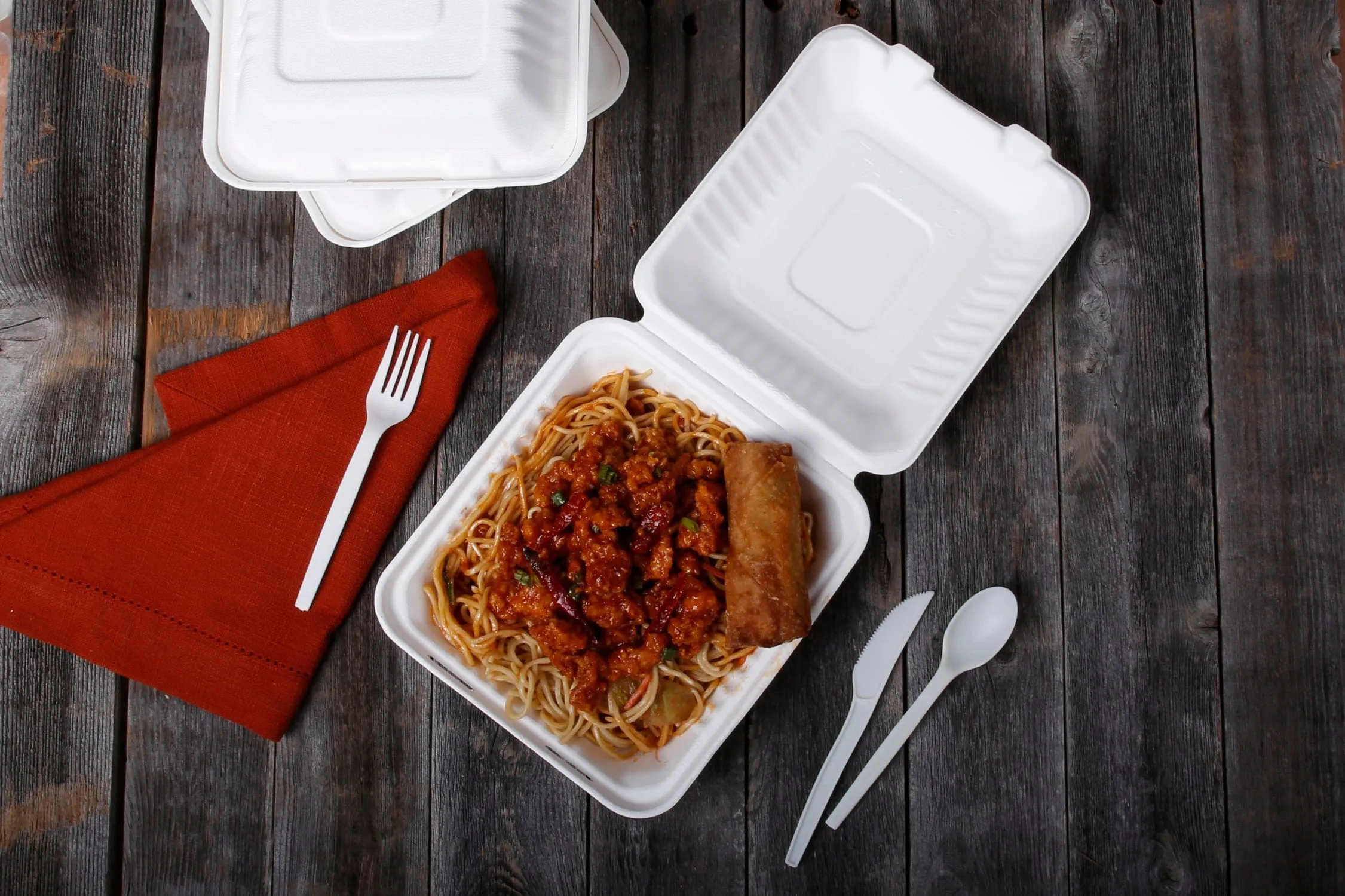 7" Plant Starch Spoons, Case of 1,000