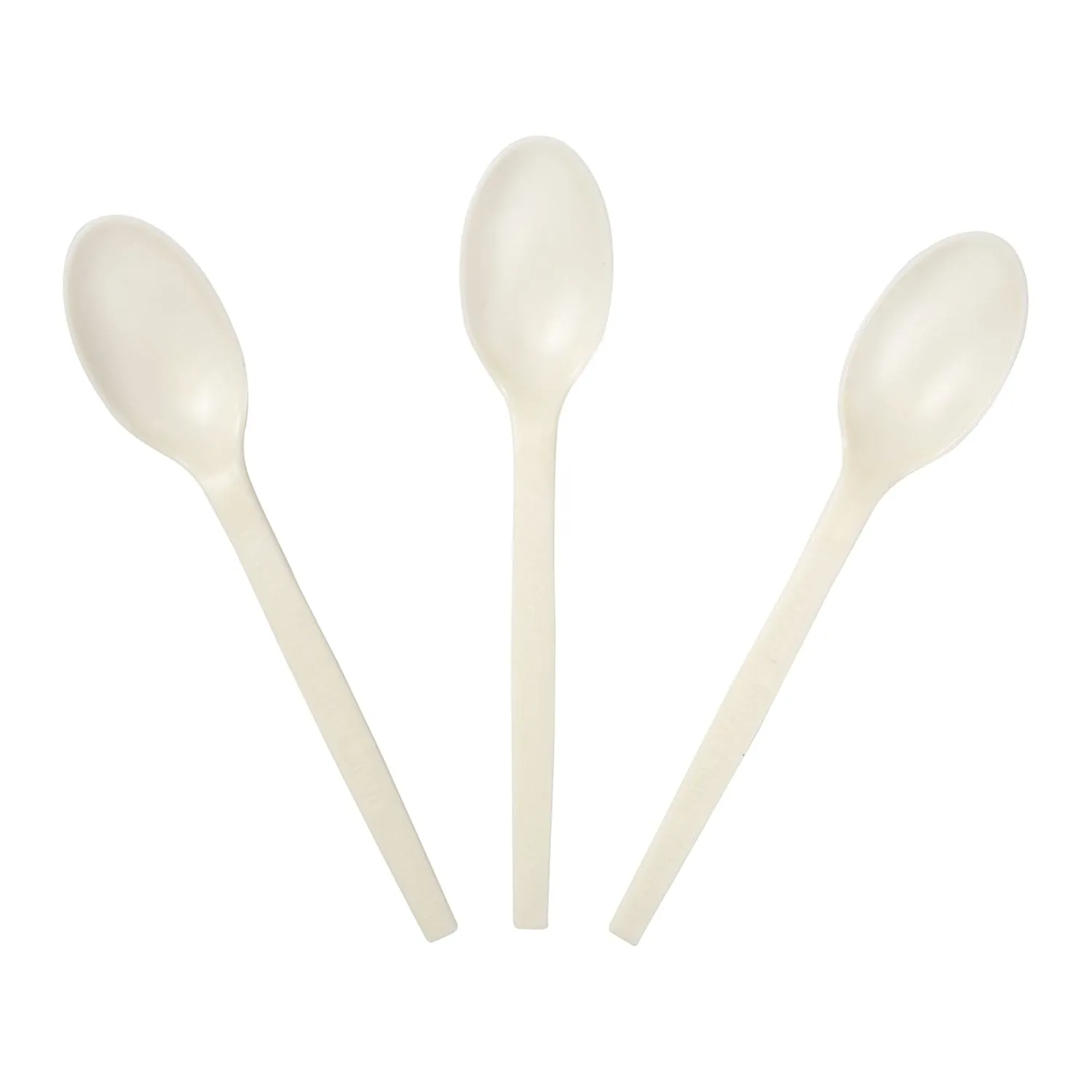 7" Plant Starch Spoons, Case of 1,000