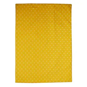Abracadabra Changing Mat - Yellow Polka