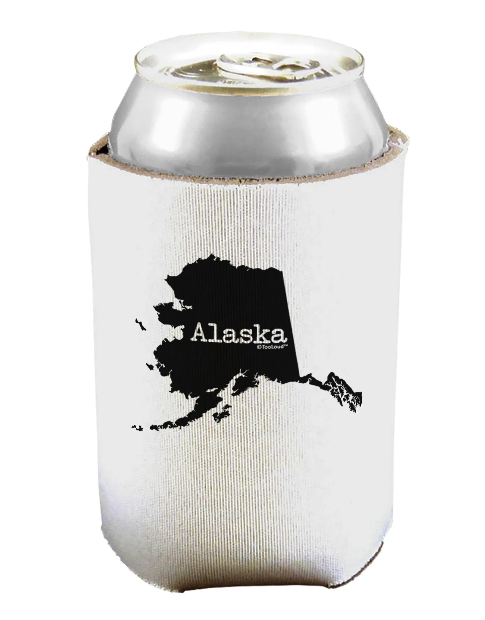 Alaska - United States Shape Can / Bottle Insulator Coolers