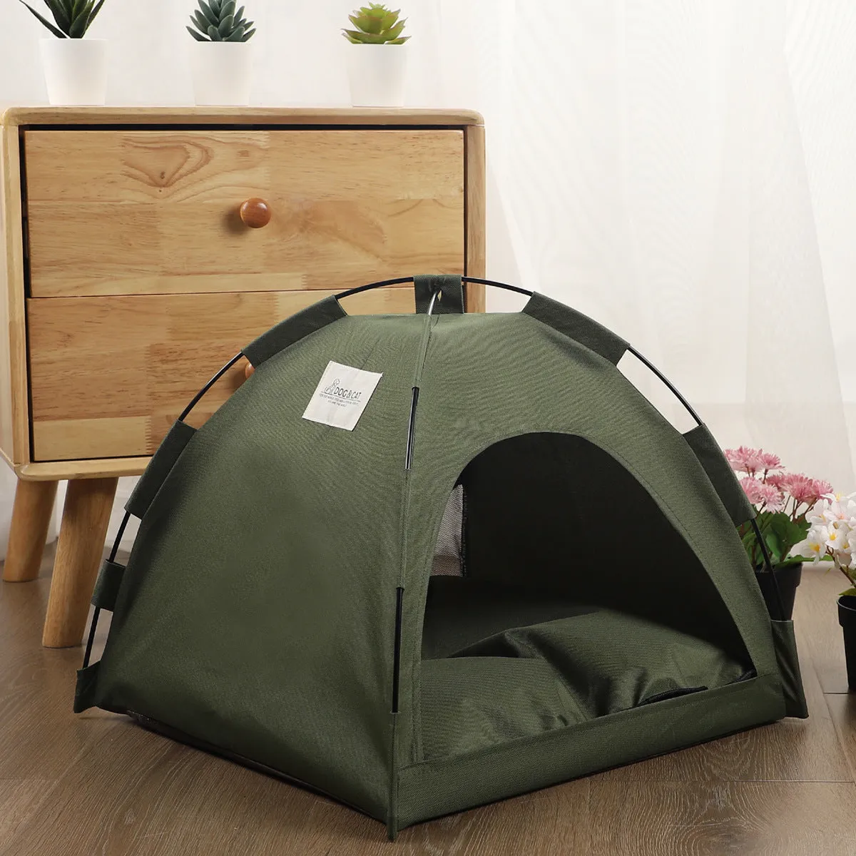 Babymoon Foldable Army Tent Bed | Baby Photography Props