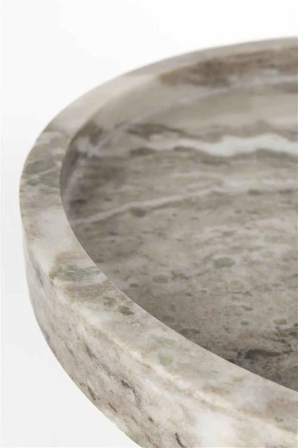Brown Marble Tripod Side Table | Zuiver Cosmopolitan