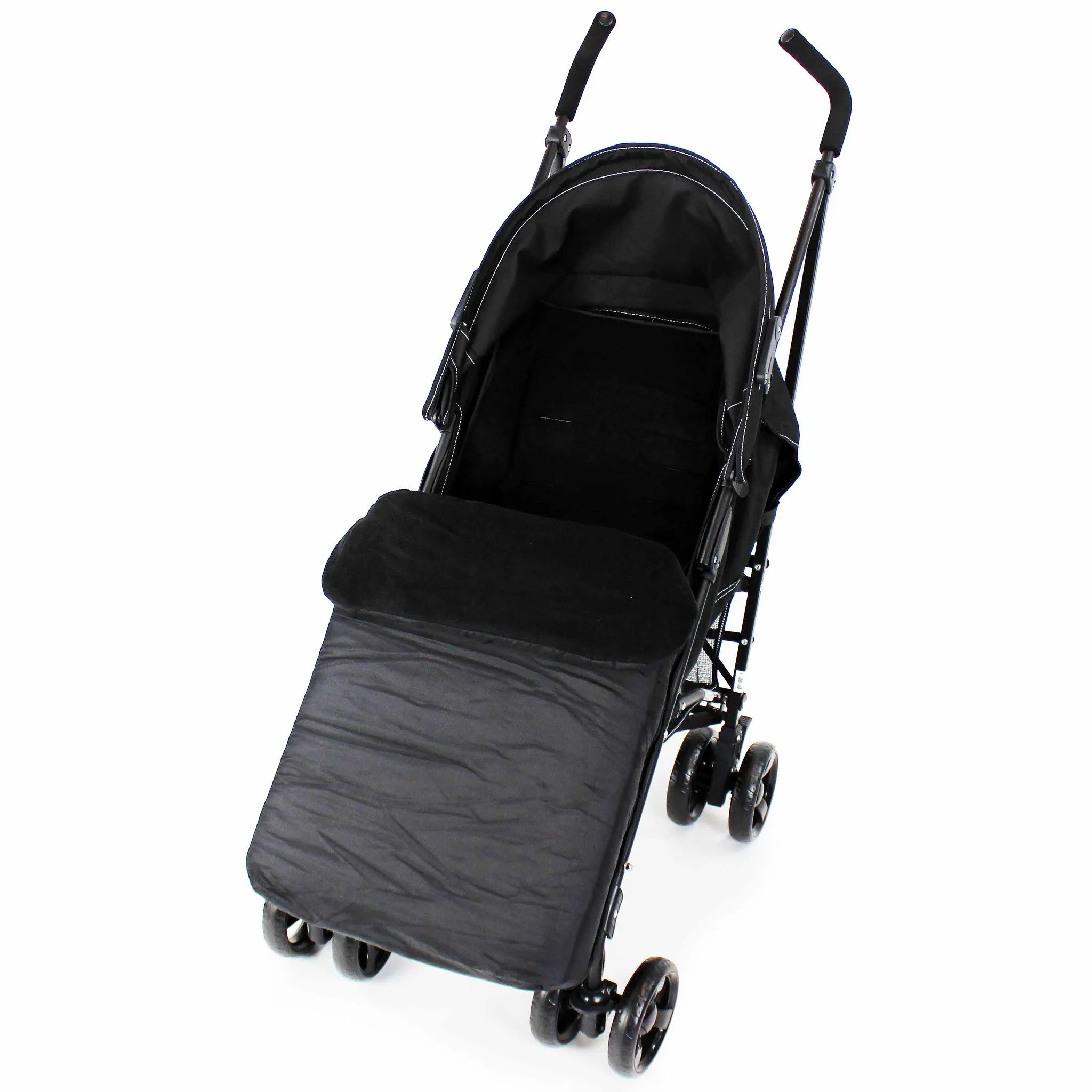 Buddy Jet Footmuff  For Hauck Malibu XL All in One Travel System (Rock)