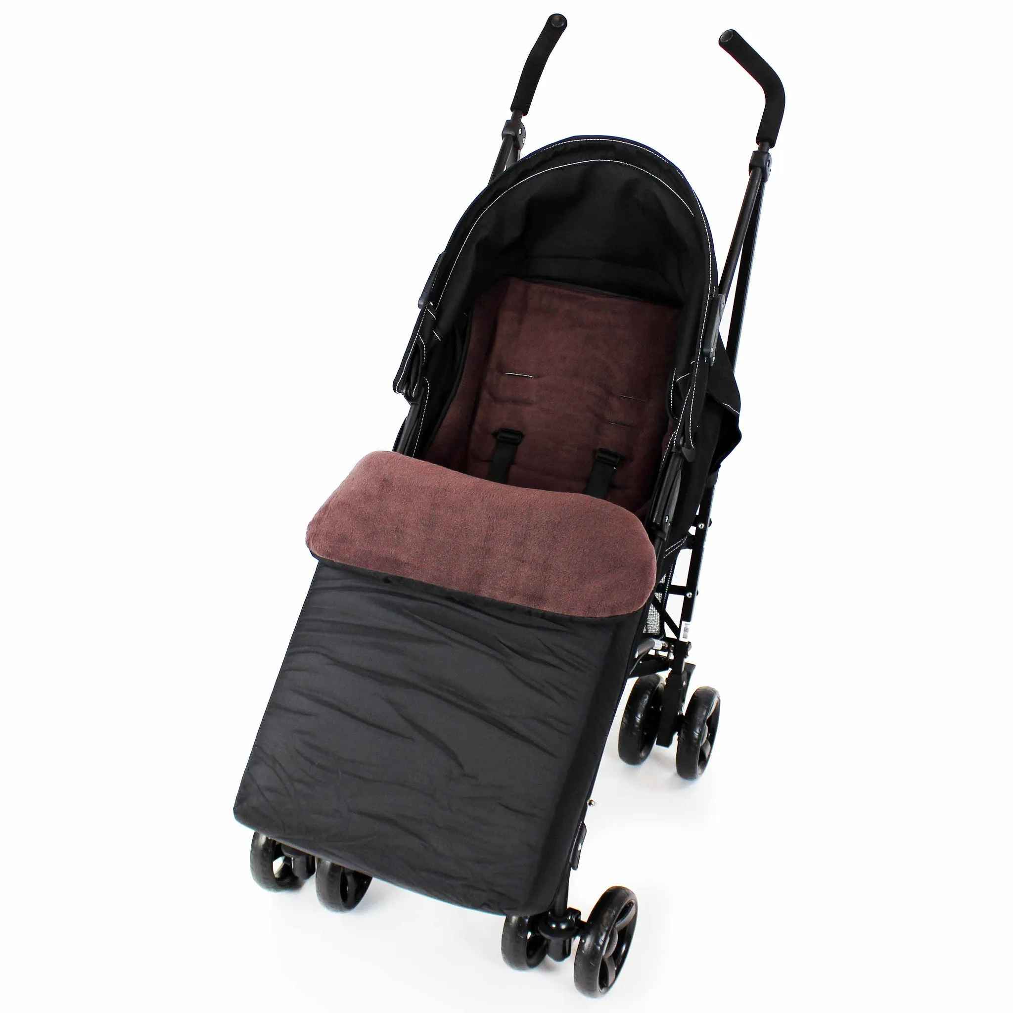 Buddy Jet Footmuff  For Hauck Malibu XL All in One Travel System (Rock)