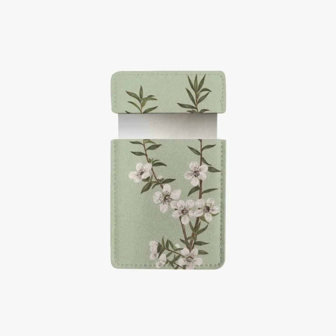 Compact Mirror - Vintage Botanical Manuka