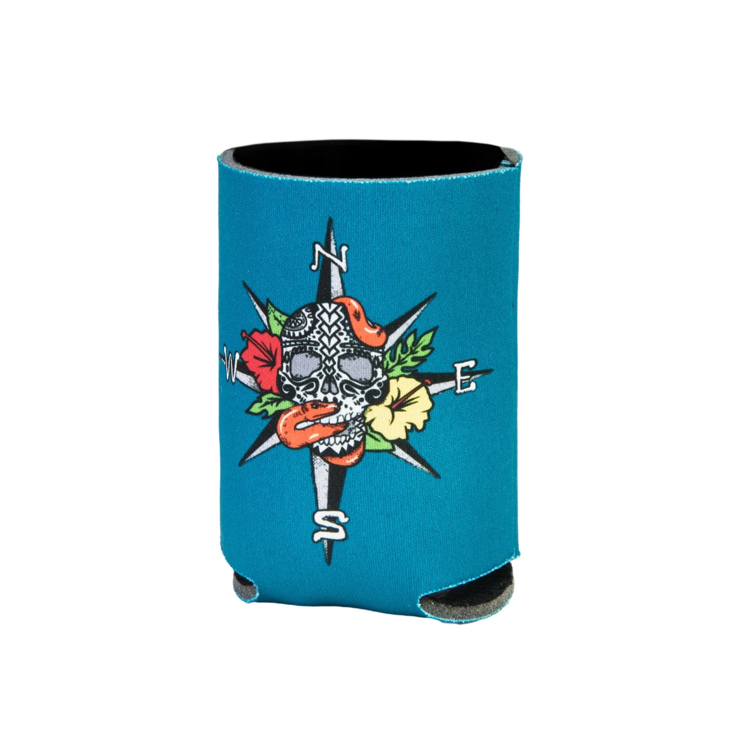 Compass Skull Koozie