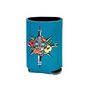 Compass Skull Koozie