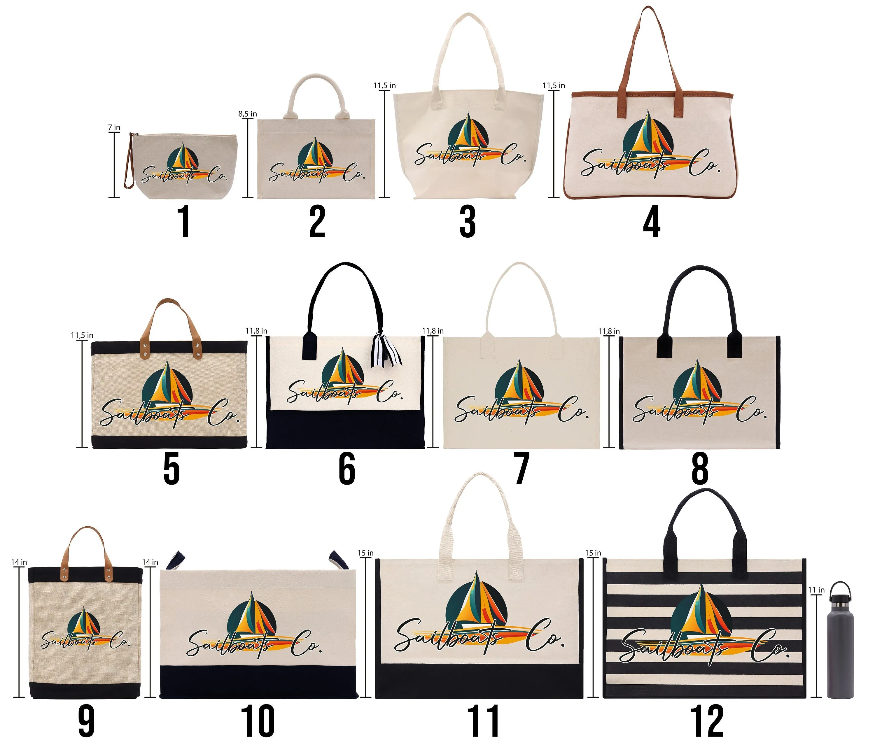 Cookbooks Storage Canvas Tote Bag Cooking Storage Cooking Lover Basket Cooking Books Basket (PSB1001)