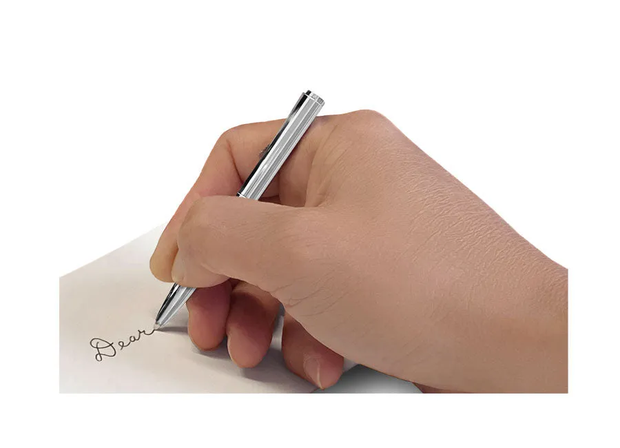 DAVEK SLIM FOLD with mini pen & pull tab - BROWN