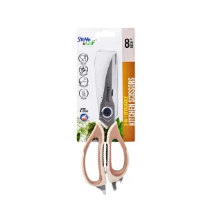 Detachable 8 Inch (8-In-1) Multi-Purpose Kitchen Scissors