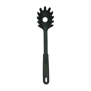 Disposable Spaghetti Server, Black, 12"