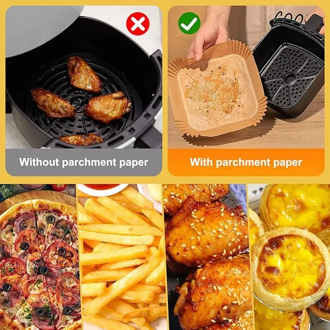 Disposable Square Air Fryer Liners
