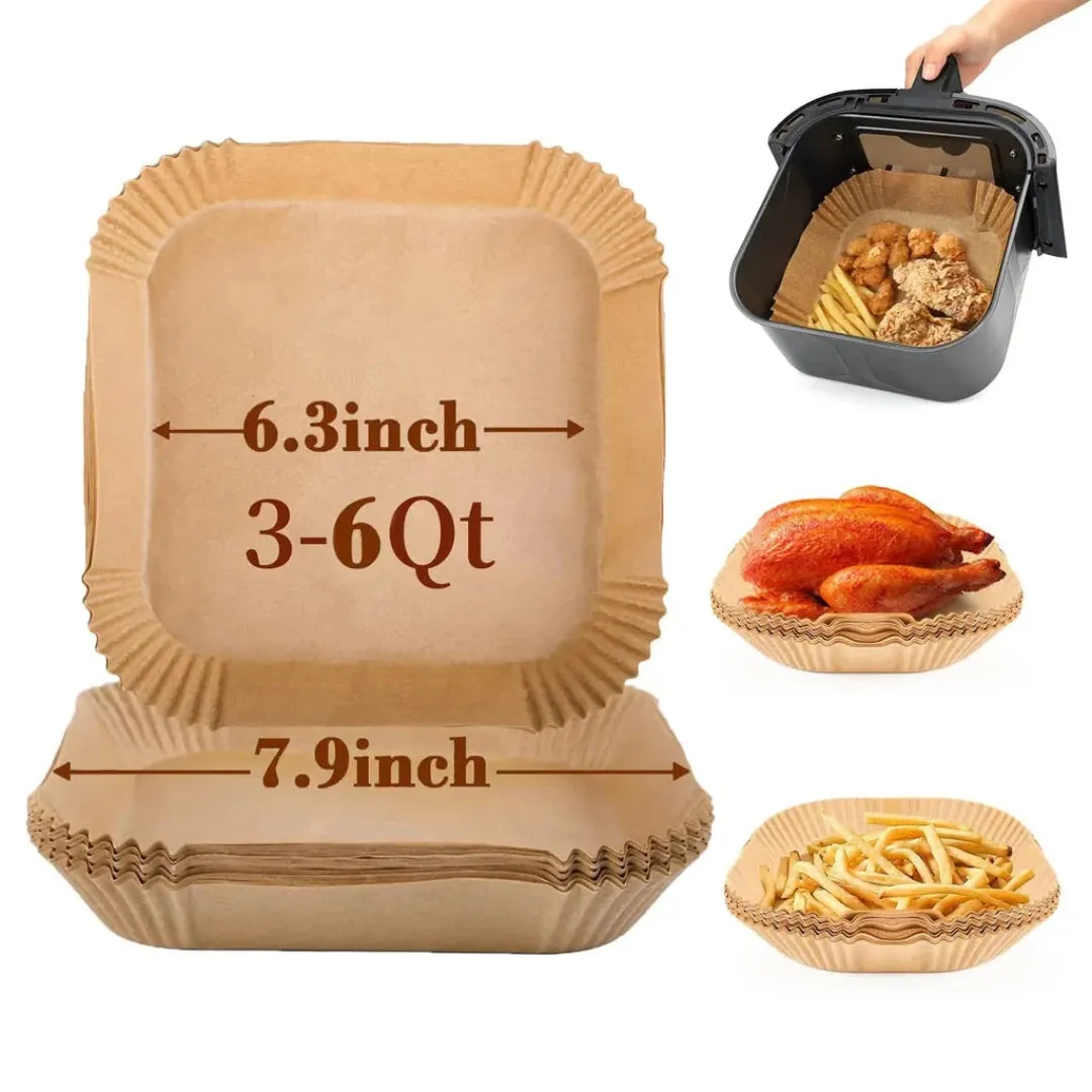 Disposable Square Air Fryer Liners
