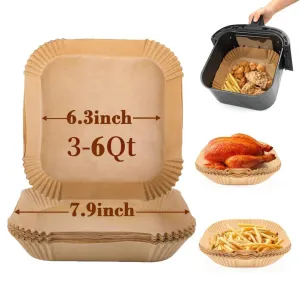 Disposable Square Air Fryer Liners