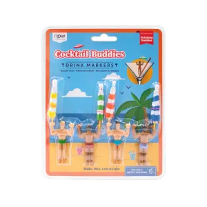 Drinking Buddies Cocktail Buddies - Drink Markers