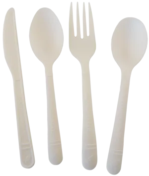 Earth Cutlery, Bio-based, Compostable