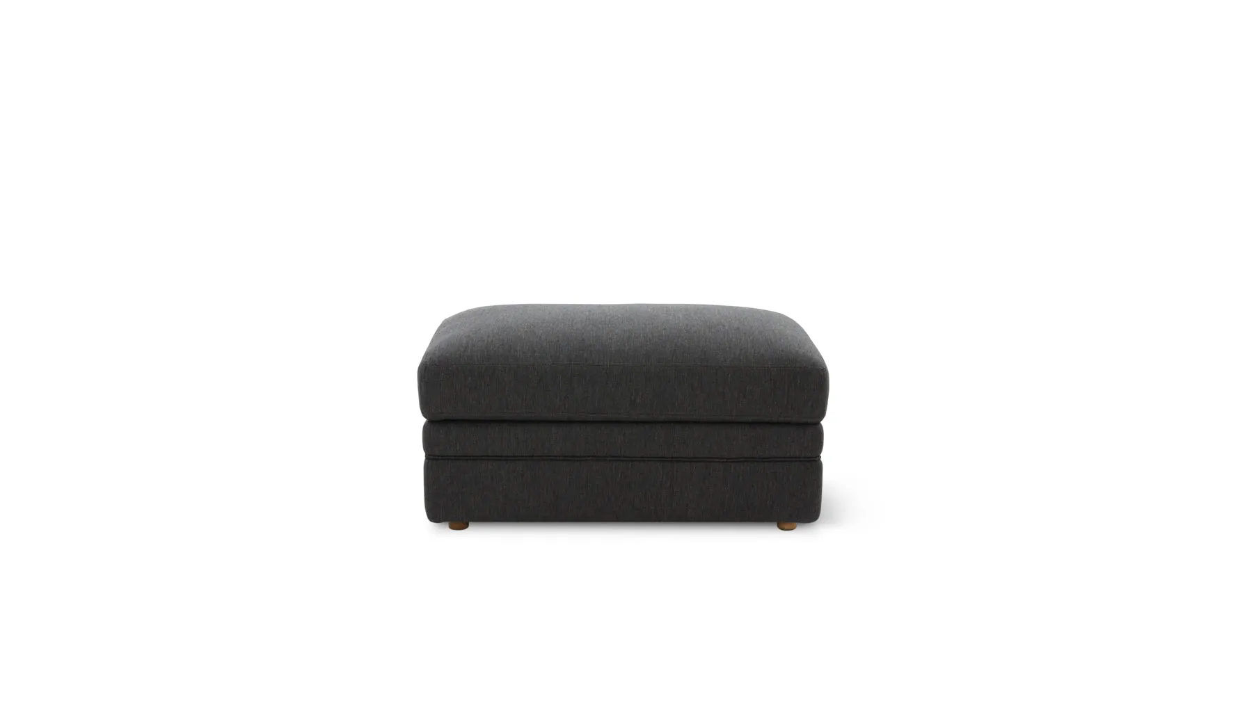 Feel Good Storage Ottoman, Dark Shadow