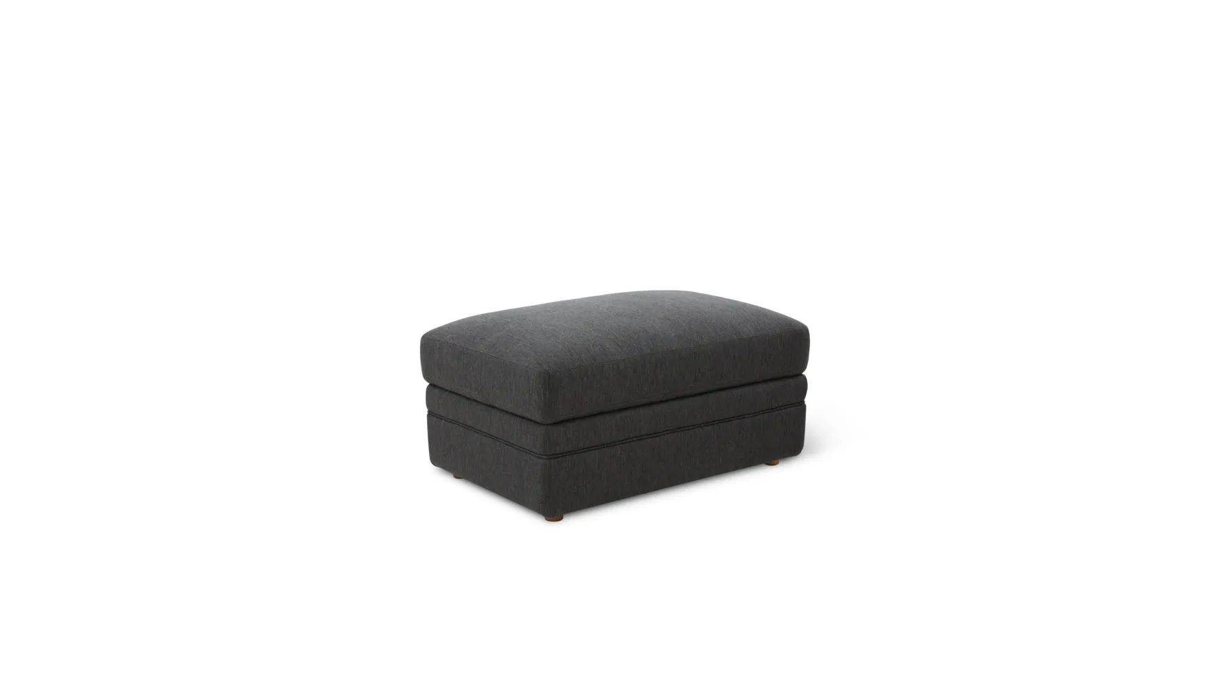 Feel Good Storage Ottoman, Dark Shadow