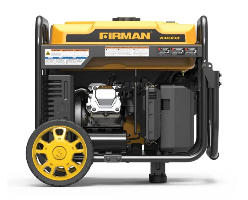Firman W03661OF Inverter 3650W/4500W 50 Amp Gas With CO Alert New