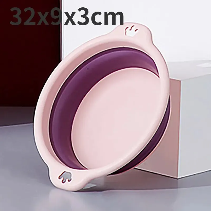 Foldable Travel Wash Basin for Bathroom