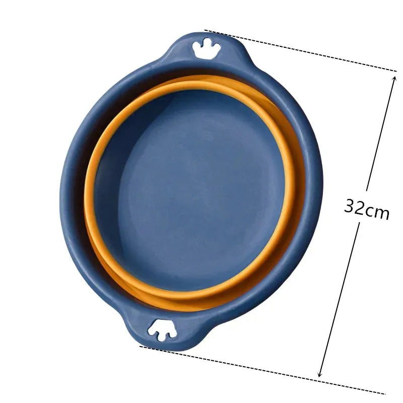 Foldable Travel Wash Basin for Bathroom