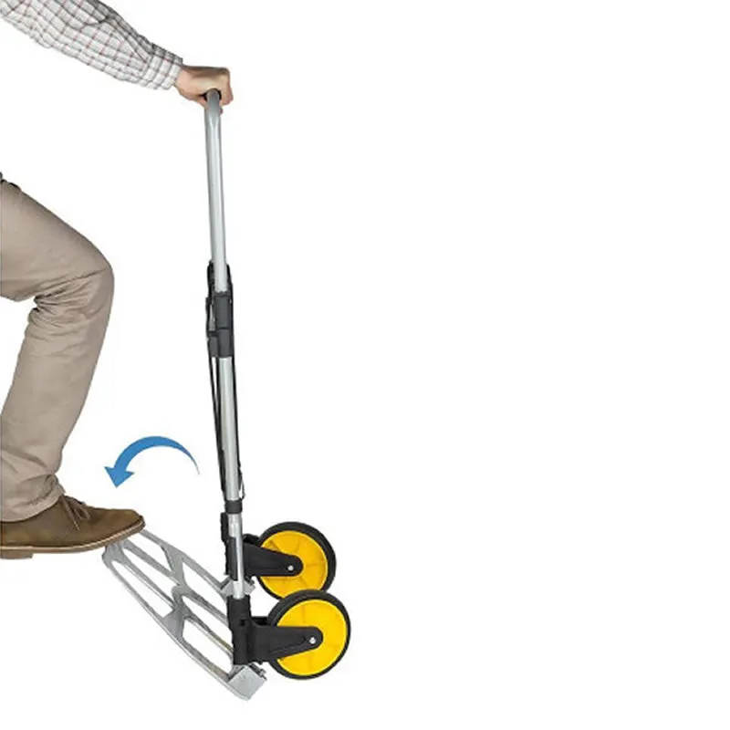 Folding Hand Truck And Dolly With Telescoping Handle