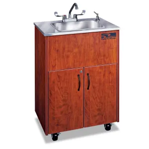 Forbes Industries 5746 18" Handwashing Cart - Cherry Laminate Cabinet