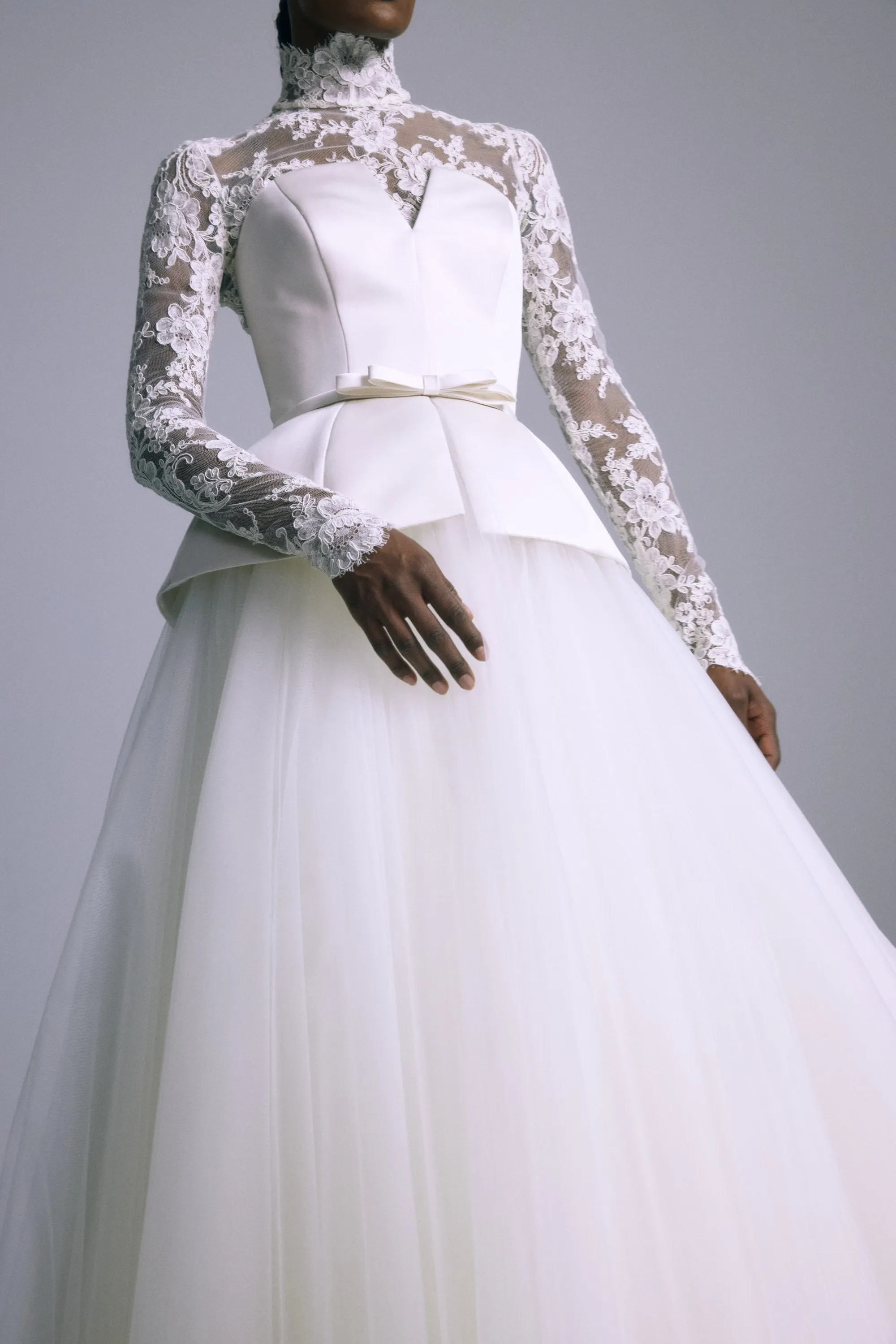 French Alenon Lace Topper