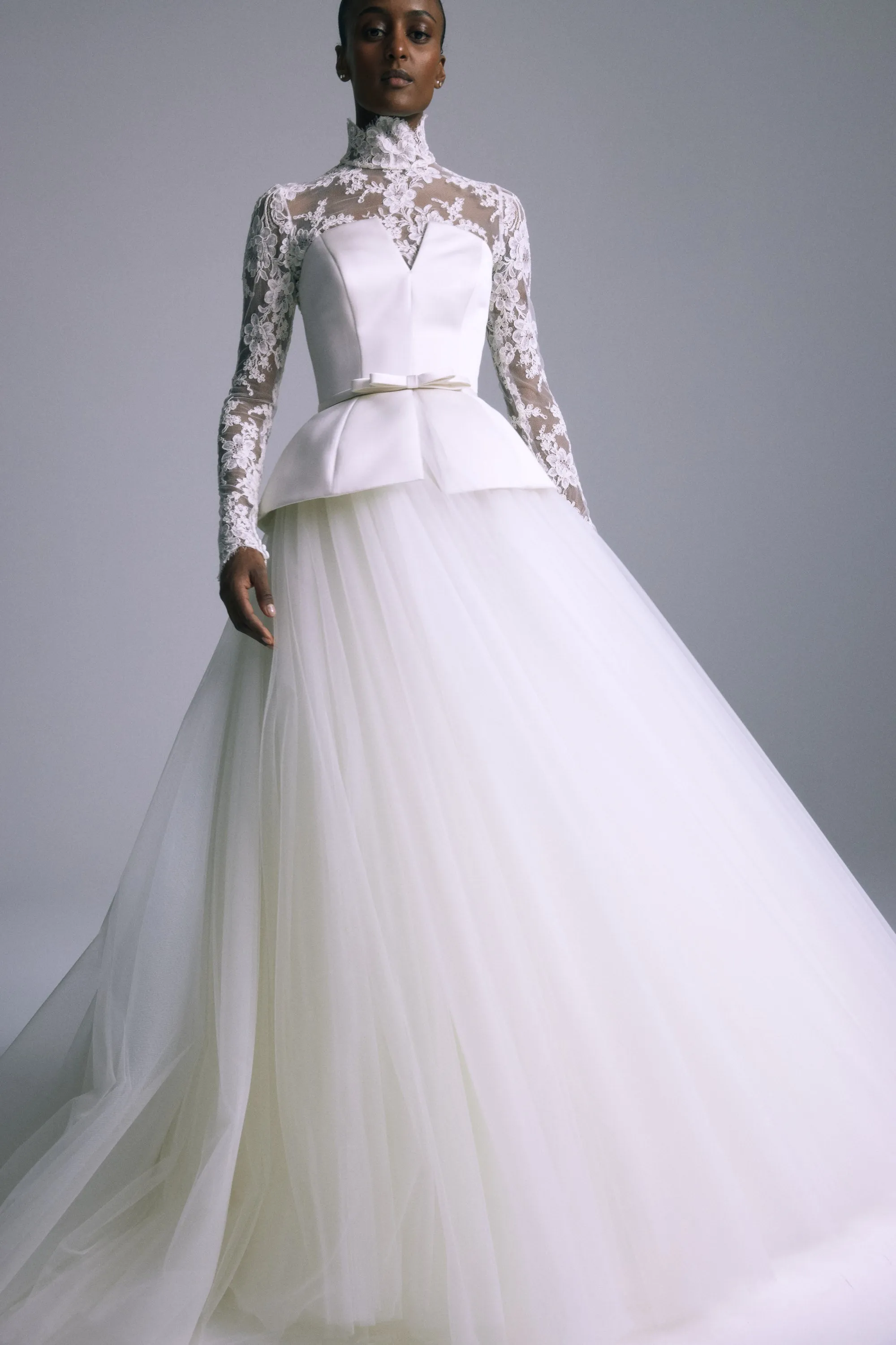 French Alenon Lace Topper