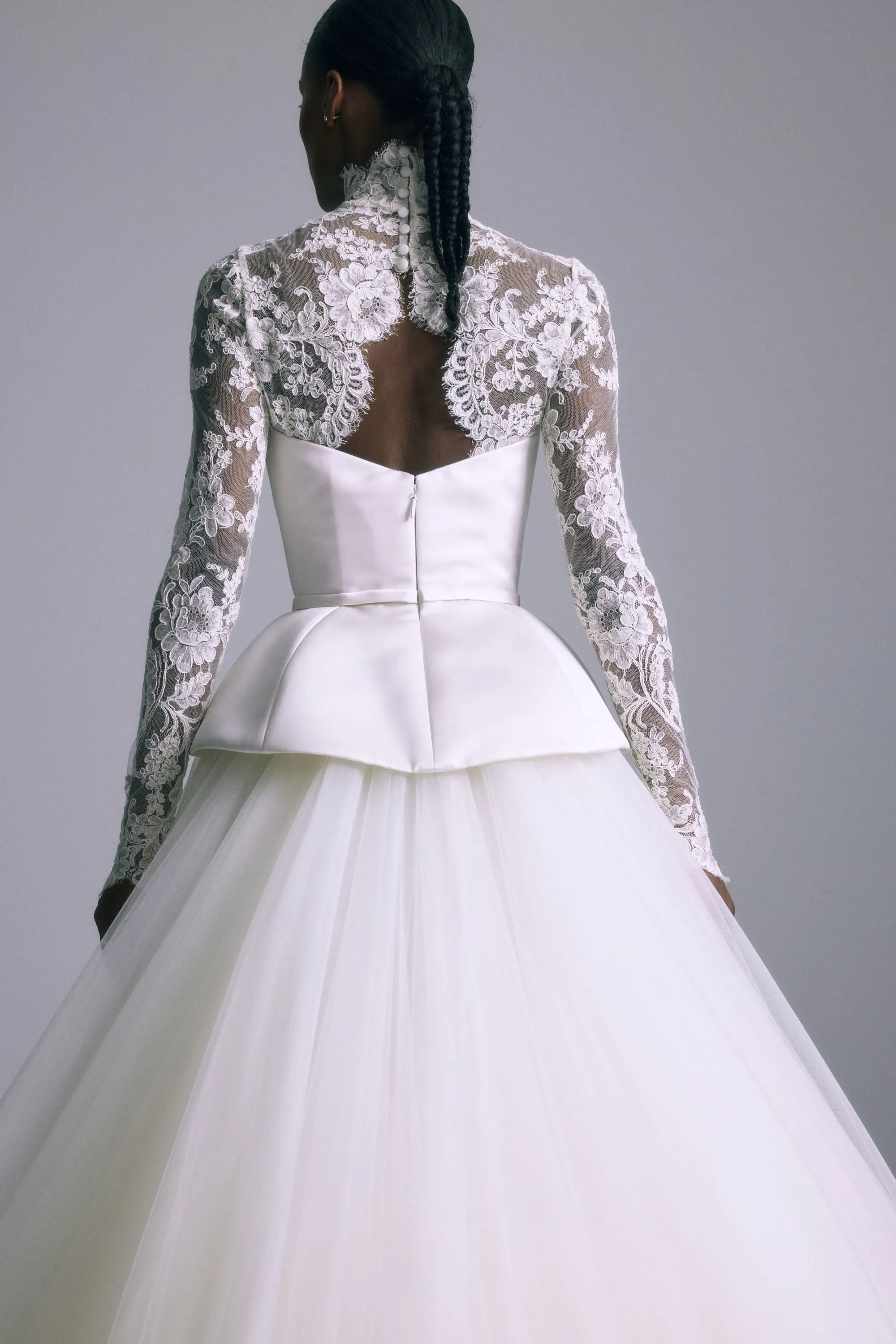 French Alenon Lace Topper