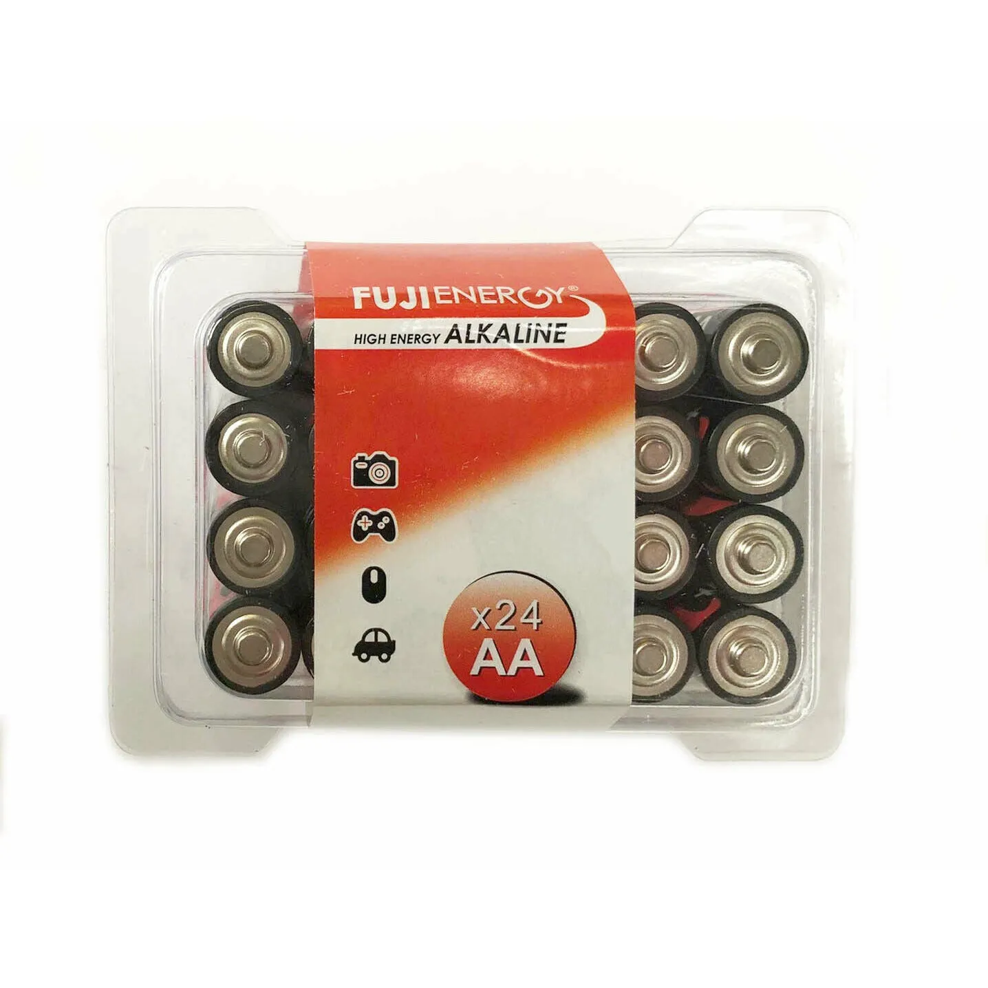 FujiEnergy 1.5V AA High Energy Alkaline Batteries - Pack of 24 | 815880