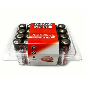 FujiEnergy 1.5V AA High Energy Alkaline Batteries - Pack of 24 | 815880