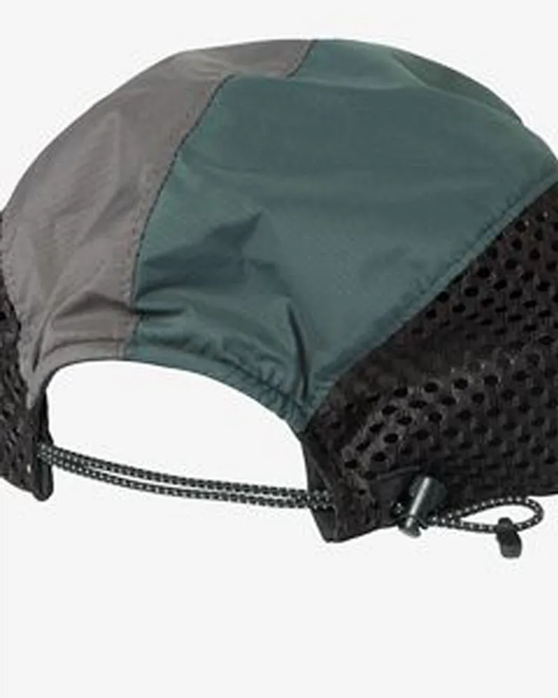 Goldwin Compact Run Mesh Cap Black Deep Cypress Grey