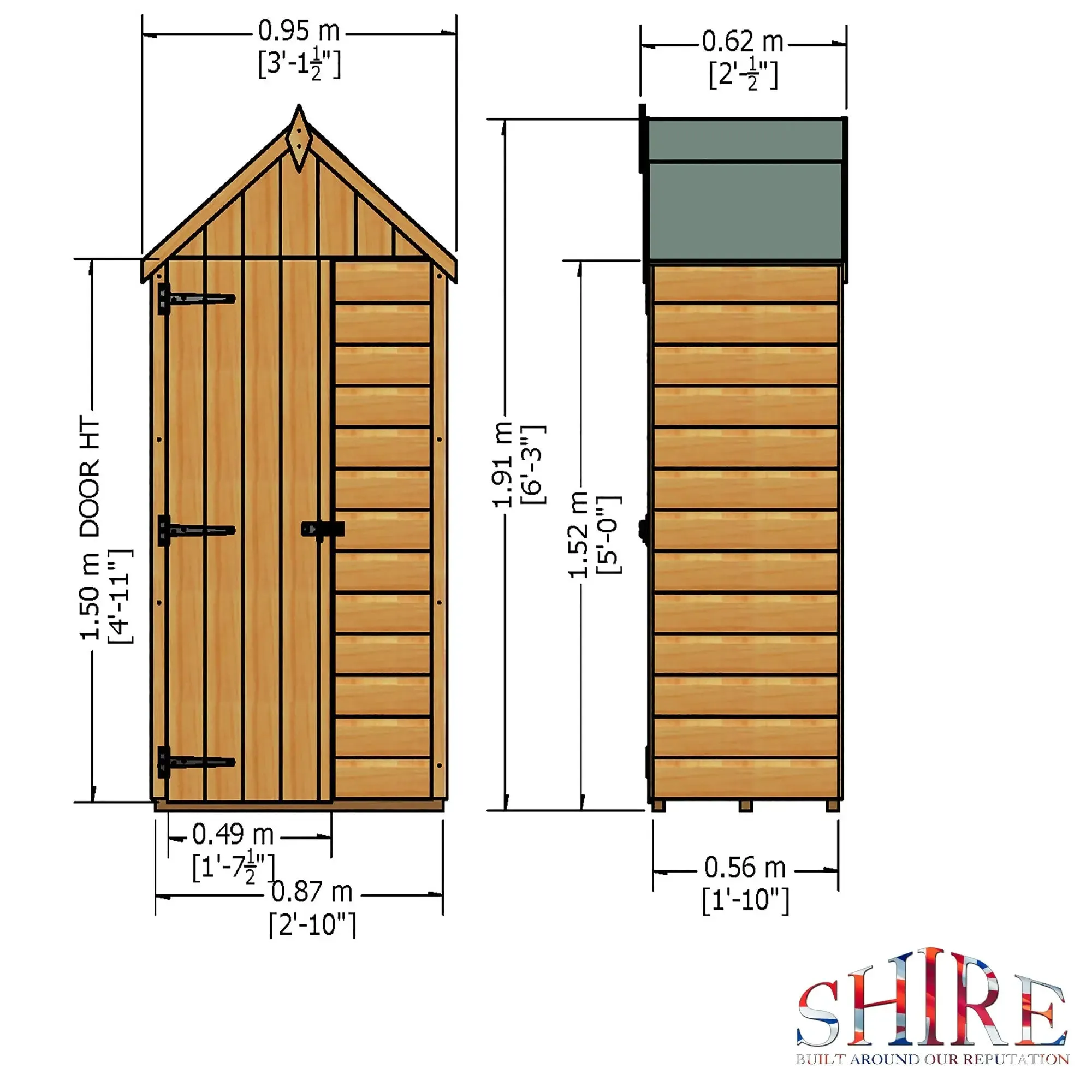 Handy Tool Store 3' X 2' - SPECIAL OFFER - 10% OFF