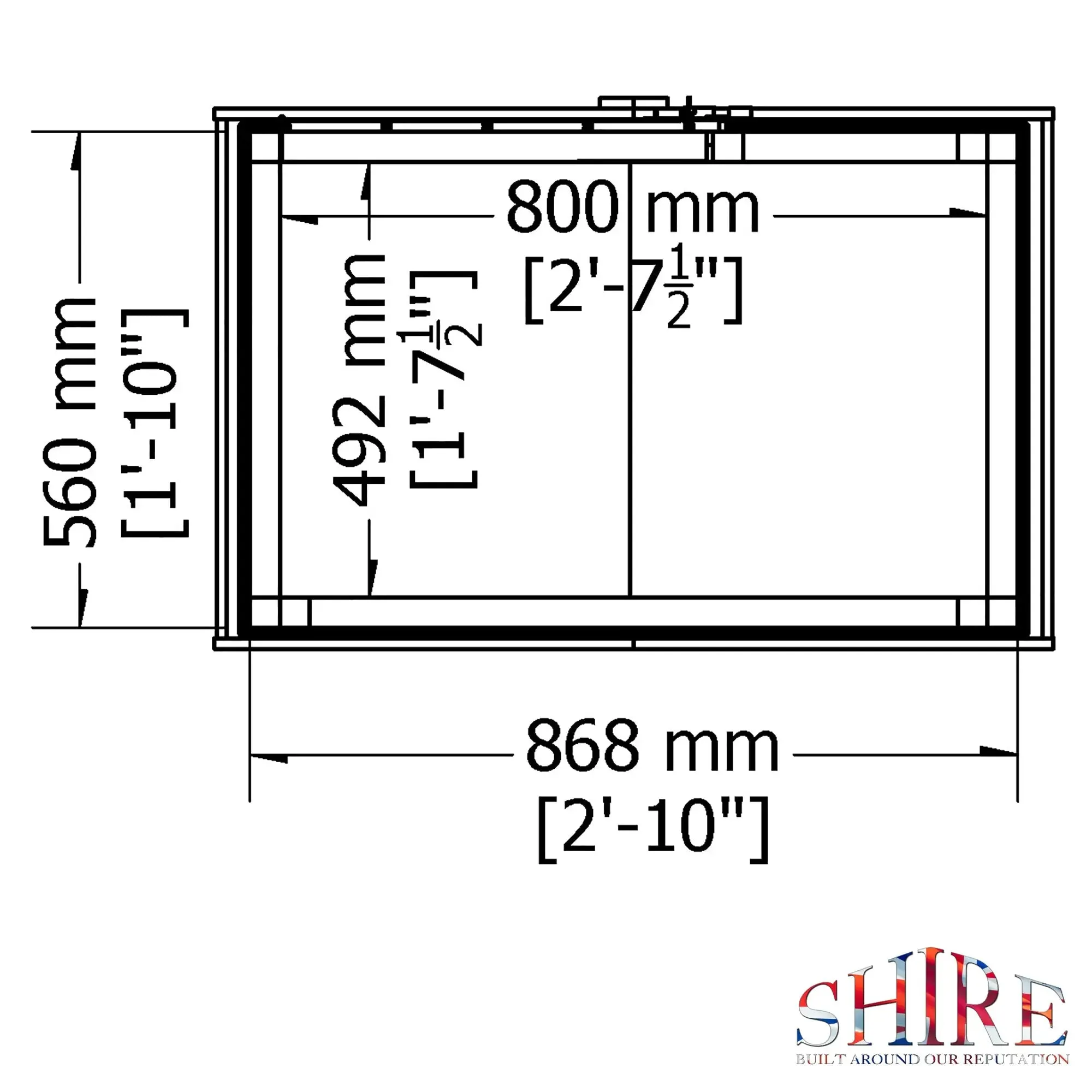 Handy Tool Store 3' X 2' - SPECIAL OFFER - 10% OFF