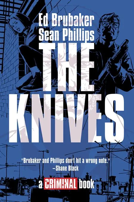 Knives A Criminal Book by Ed Brubaker and Sean Phillips HC *PRE-ORDER*