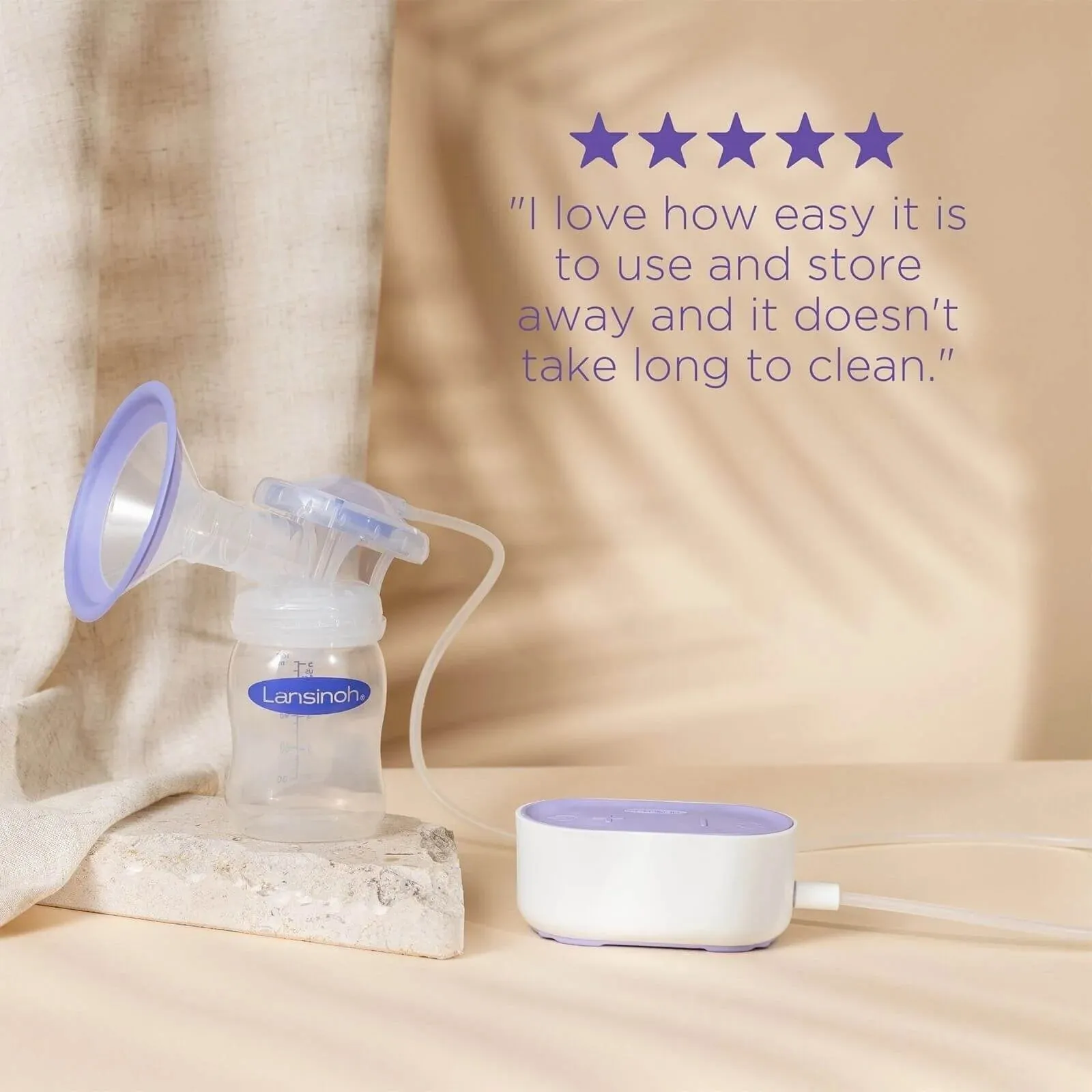 Lansinoh Compact Single Electric Breast Pump