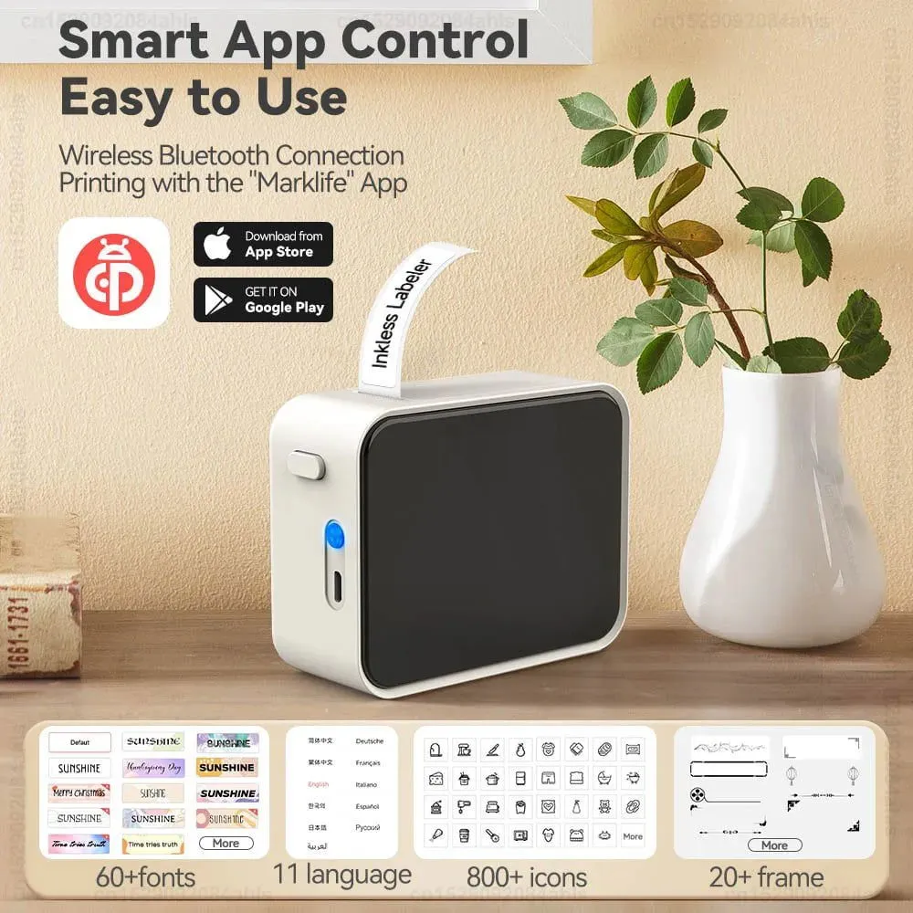 LovelyRLovely Wireless Bluetooth Label Printer