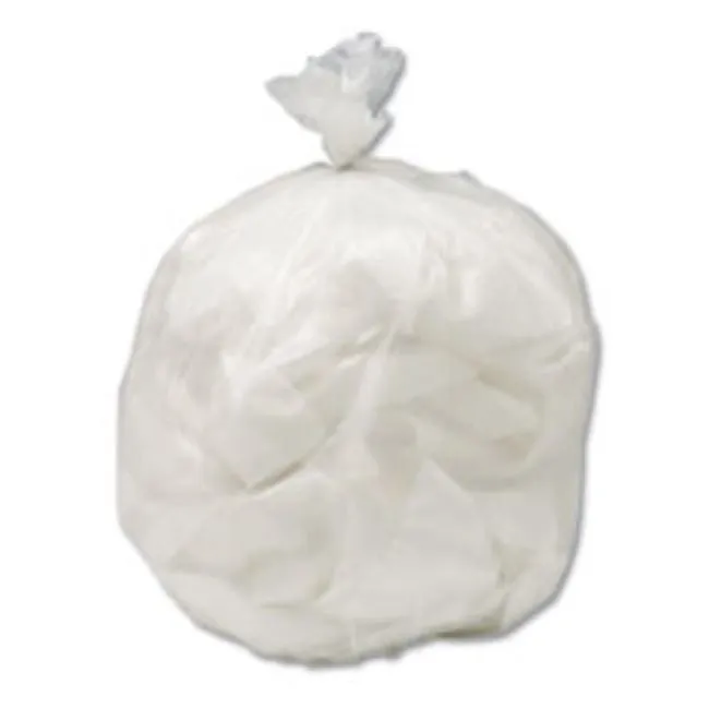 LOW-DENSITY TRASH CAN LINERS, 0.7 MIL, 24 X 30, WHITE, 120-BX (5 BOXES PER PACK)