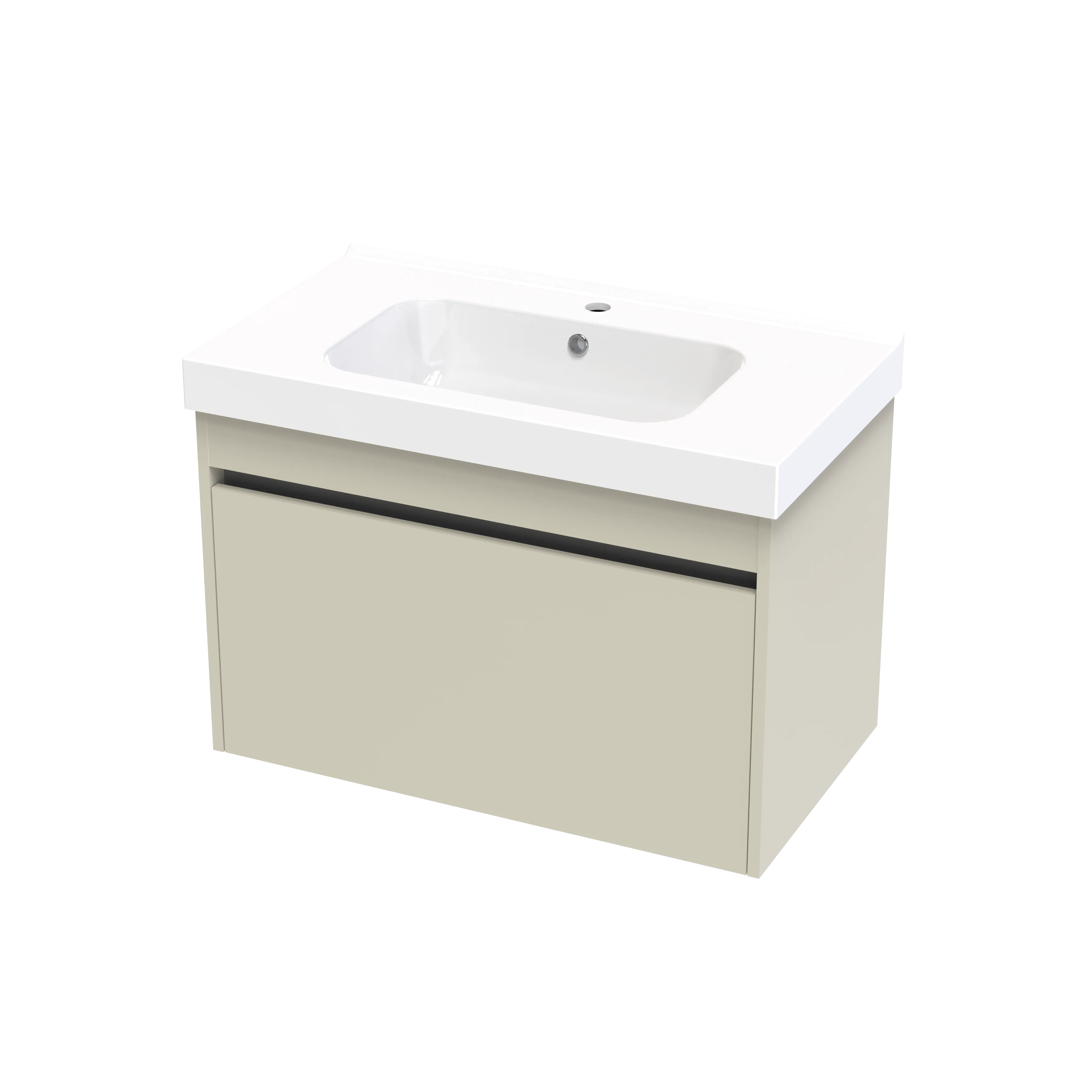 Menuet Syrtari 810 1 Drawer Wall Vanity