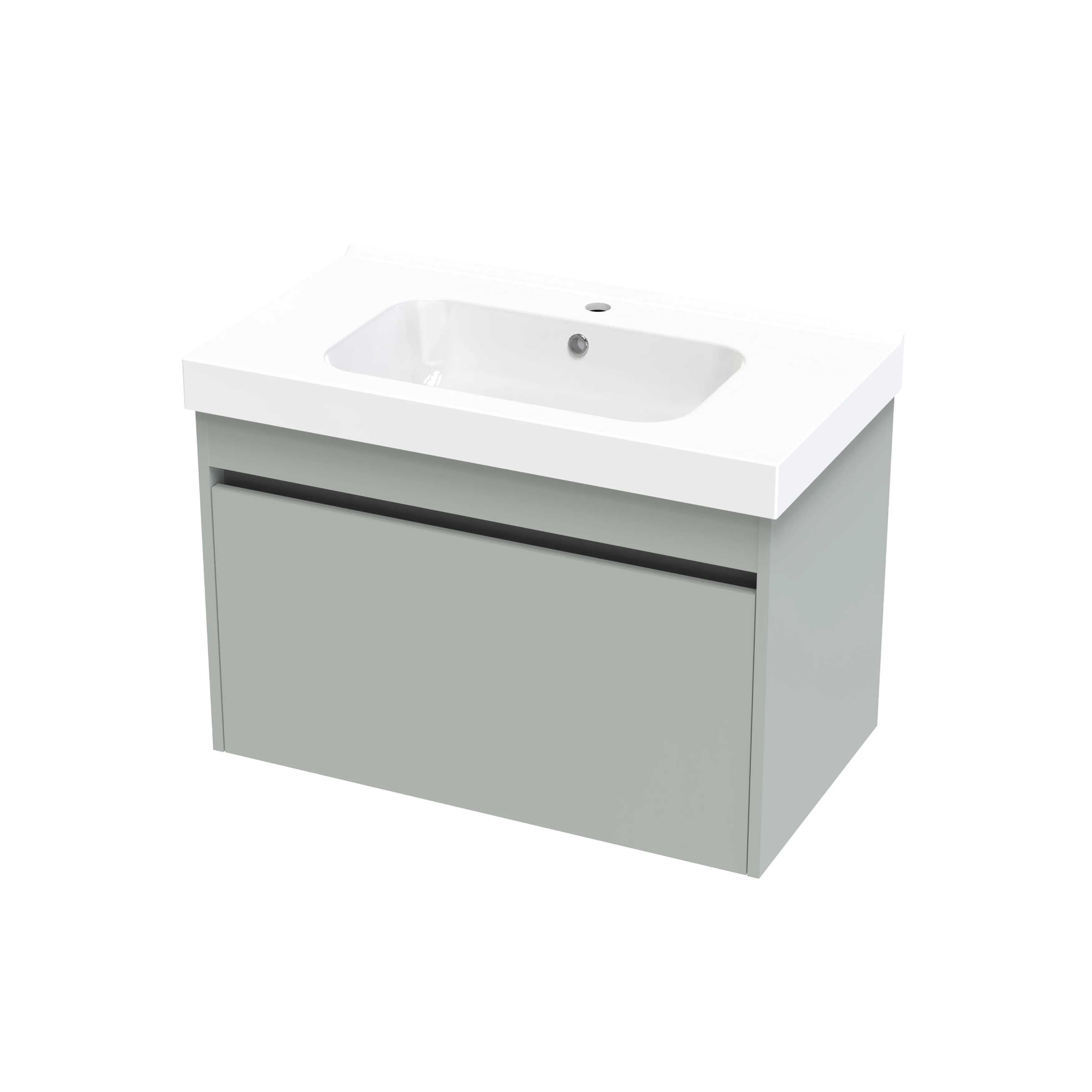 Menuet Syrtari 810 1 Drawer Wall Vanity