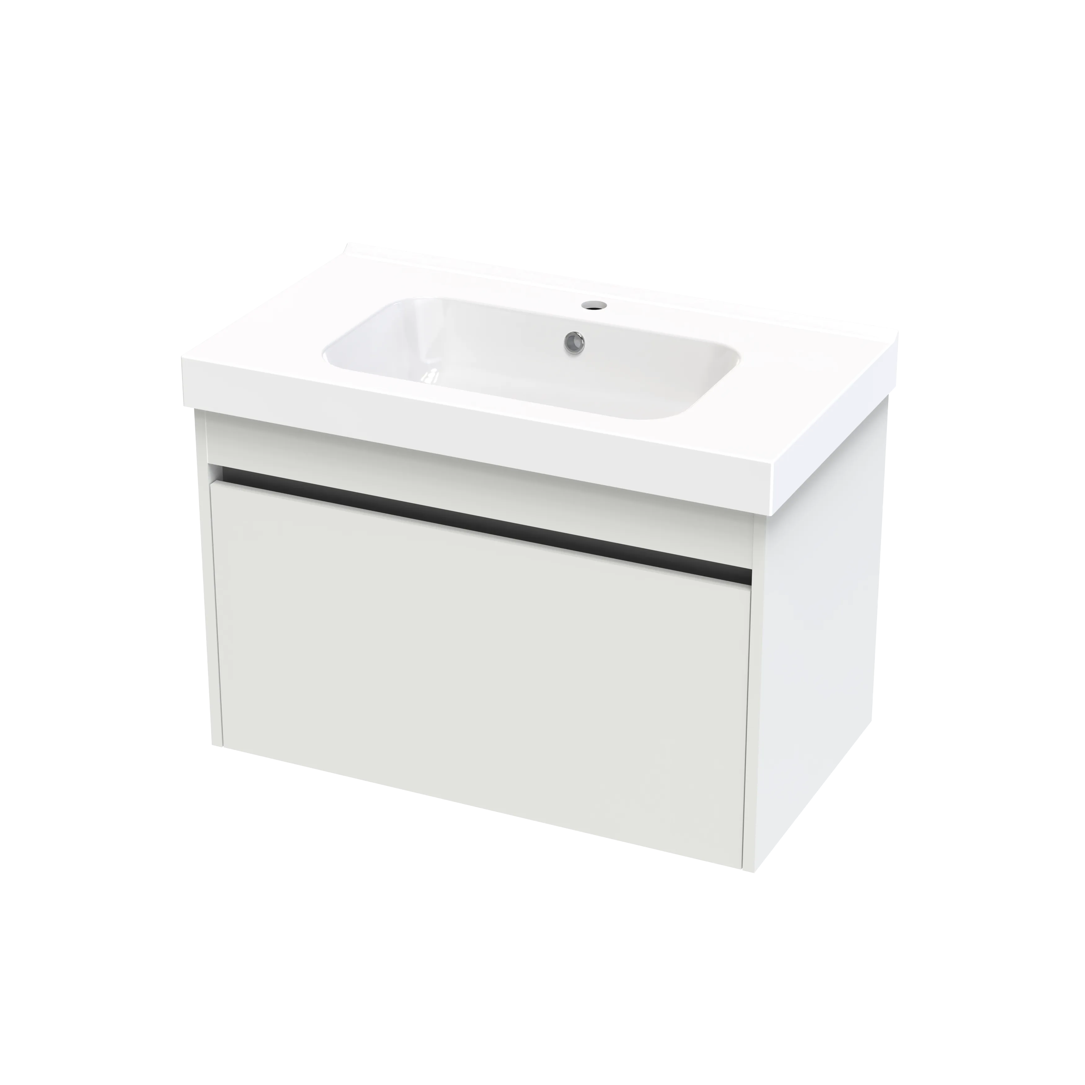 Menuet Syrtari 810 1 Drawer Wall Vanity