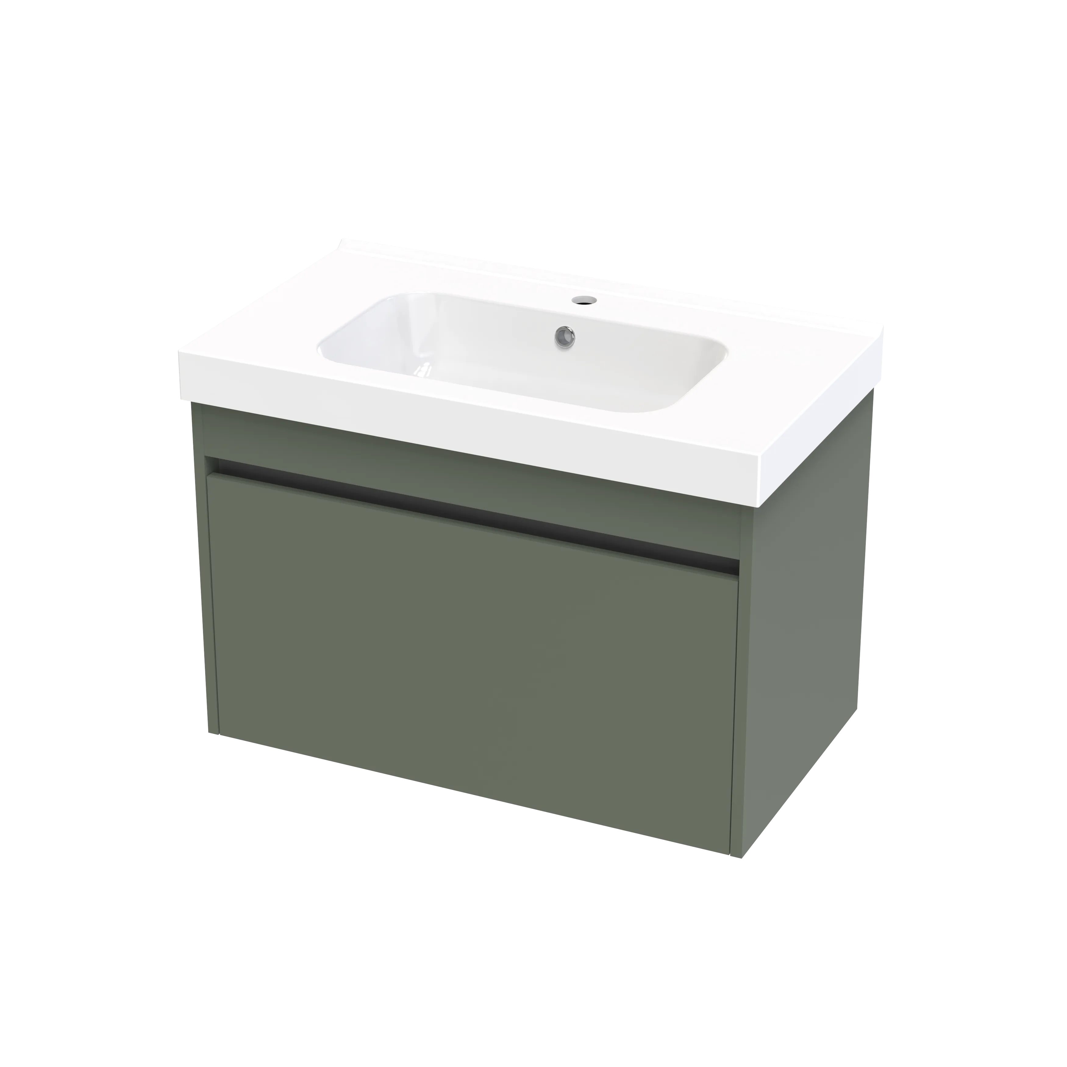 Menuet Syrtari 810 1 Drawer Wall Vanity